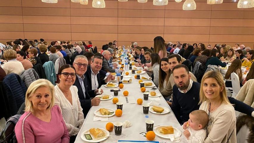 Cena del Hambre en  Manos Unidas Valencia celebrada en la localidad de Alcira.