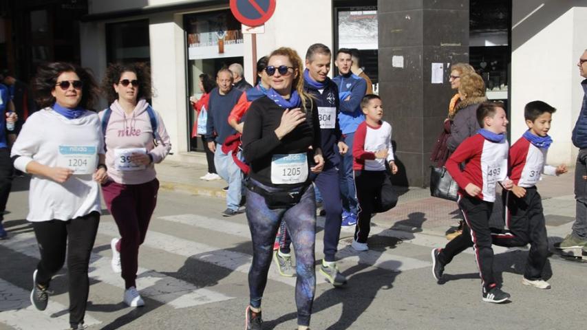 Carrera Solidaria organizada por la delegación comarcal de Manos Unidas en Alcira.