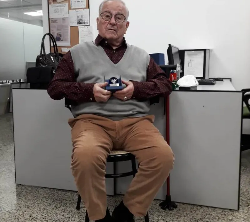 Ángel Ardid, Tesorero de Manos Unidas Valencia durante 20 años.