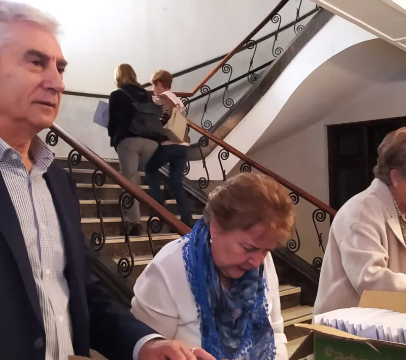 Recepción y entrega de documentación.