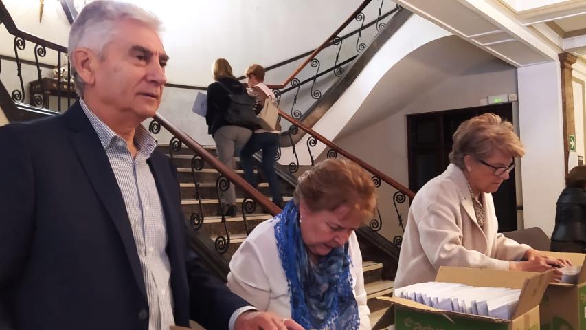 Recepción y entrega de documentación.