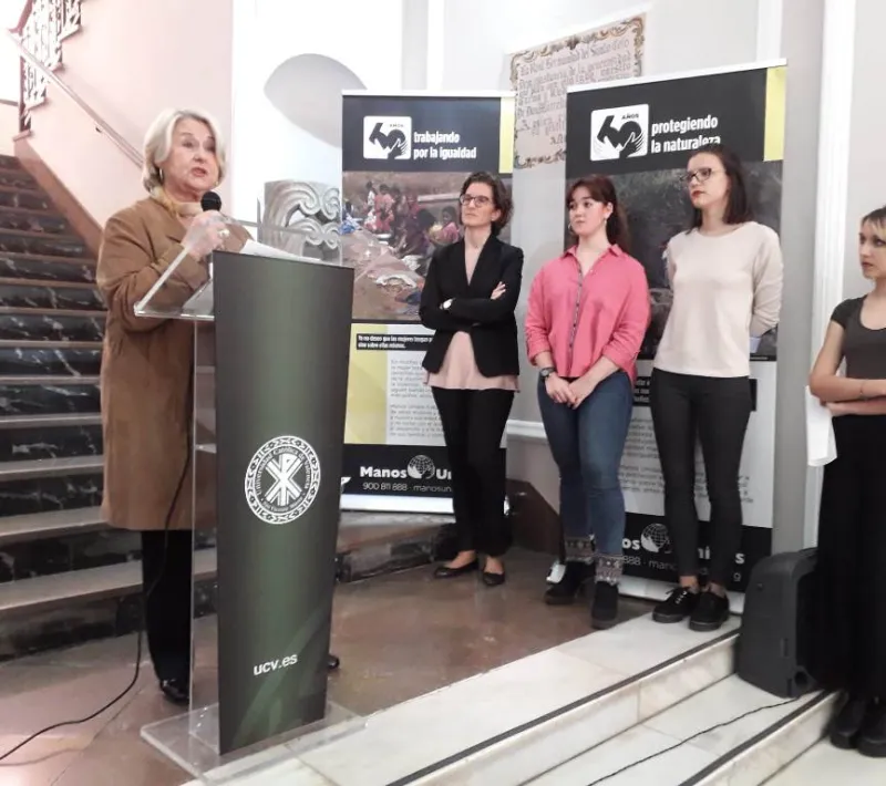 Ana Ruiz Ruiz, delegada de Manos Unidas Valencia.