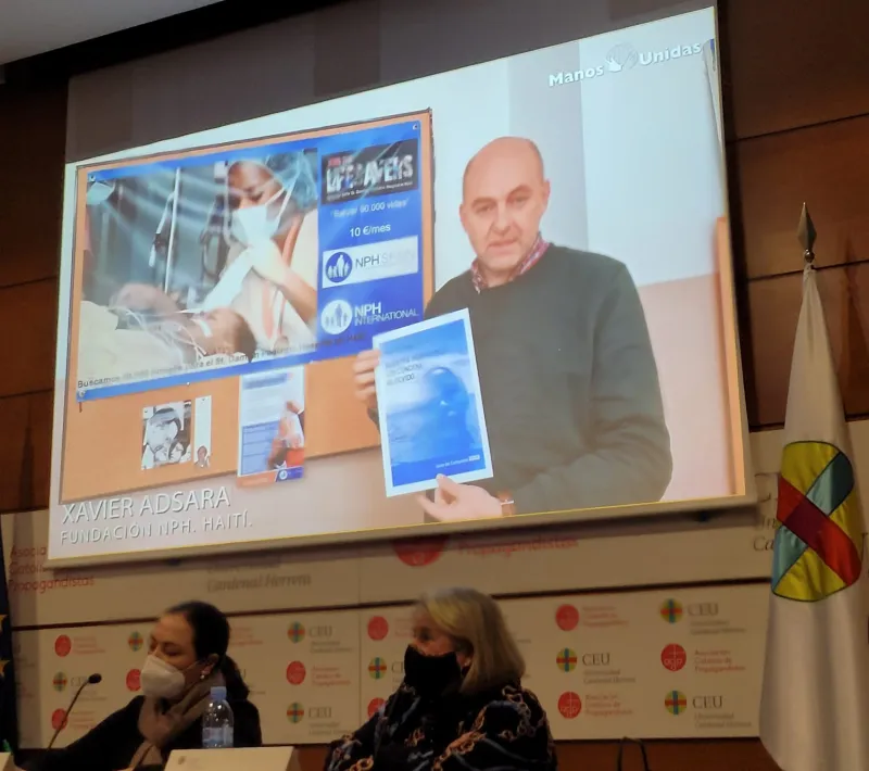 Presentación de la Campaña 63 en Manos Unidas Valencia, en el Palacio de Colomina CEU.
