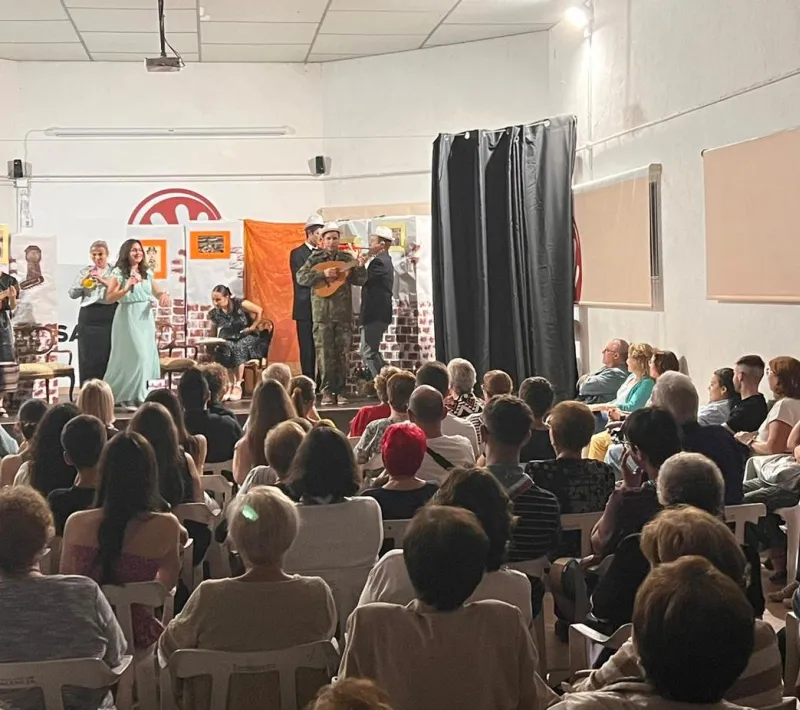 Cena del hambre de la comarcal de Manos Unidas Valencia en Canals.
