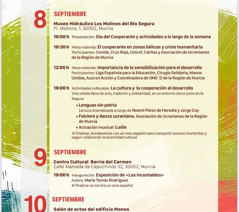 os tenemos preparado un planazo este 8 de septiembre con motivo del dia del cooperante 1