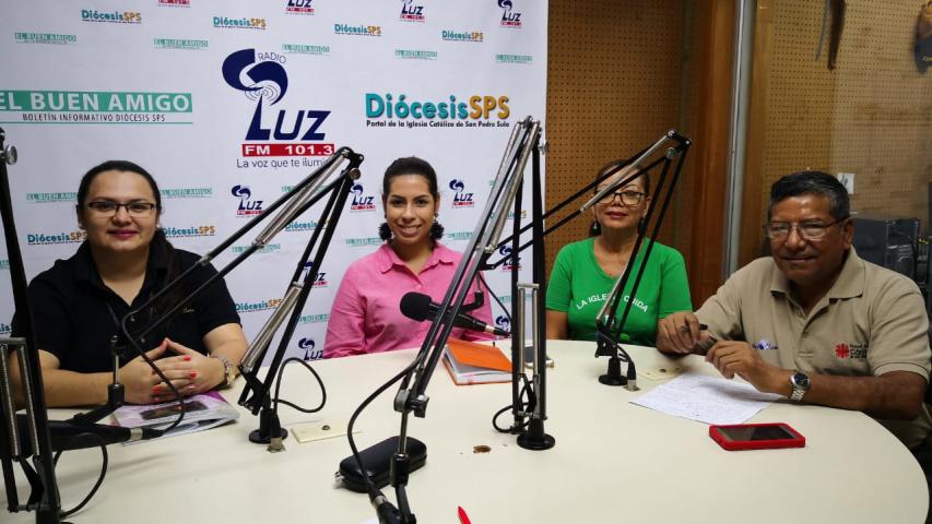 Programa de radio que promueve los derechos humanos entre la población del Departamento de Cortés, Honduras.