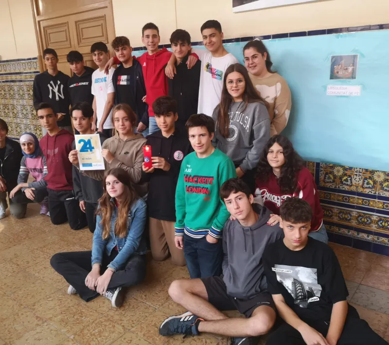 Els alumnes de 4t ESO Sagrada Familia