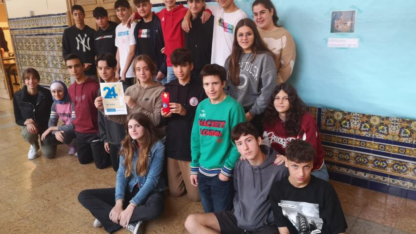 Els alumnes de 4t ESO Sagrada Familia