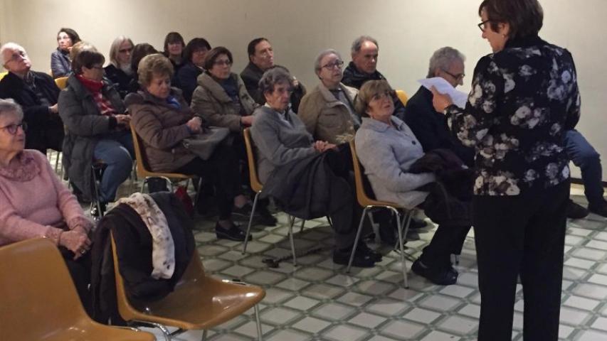 Charla en la Academia Católica, campaña 60
