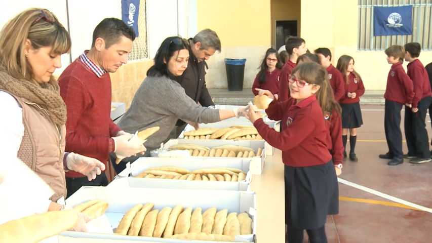 actividad. foto manos unidas