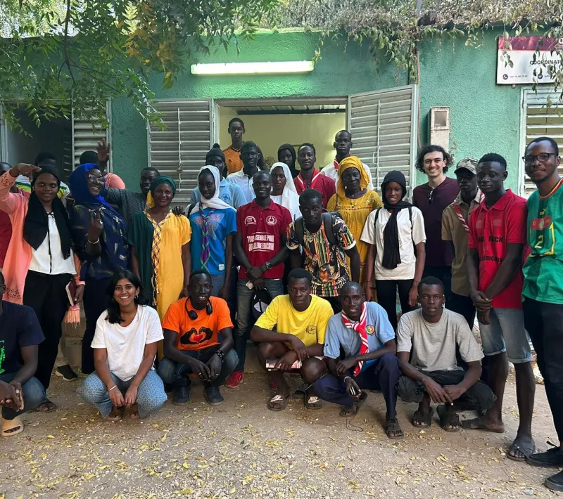 actividades de sensilibizacion. senegal