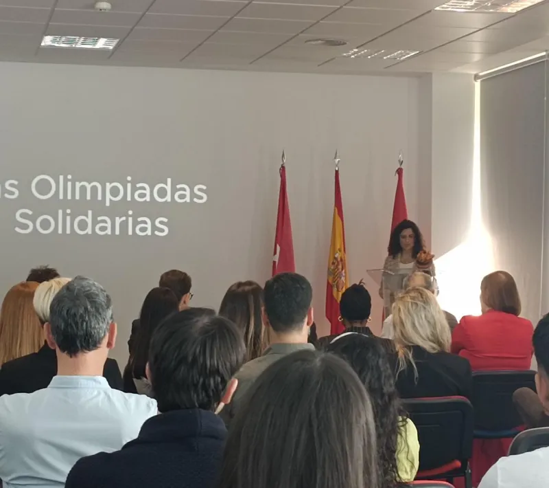 Presentación de V Olimpiadas Solidarias a empresarios en Alcalá Desarrollo