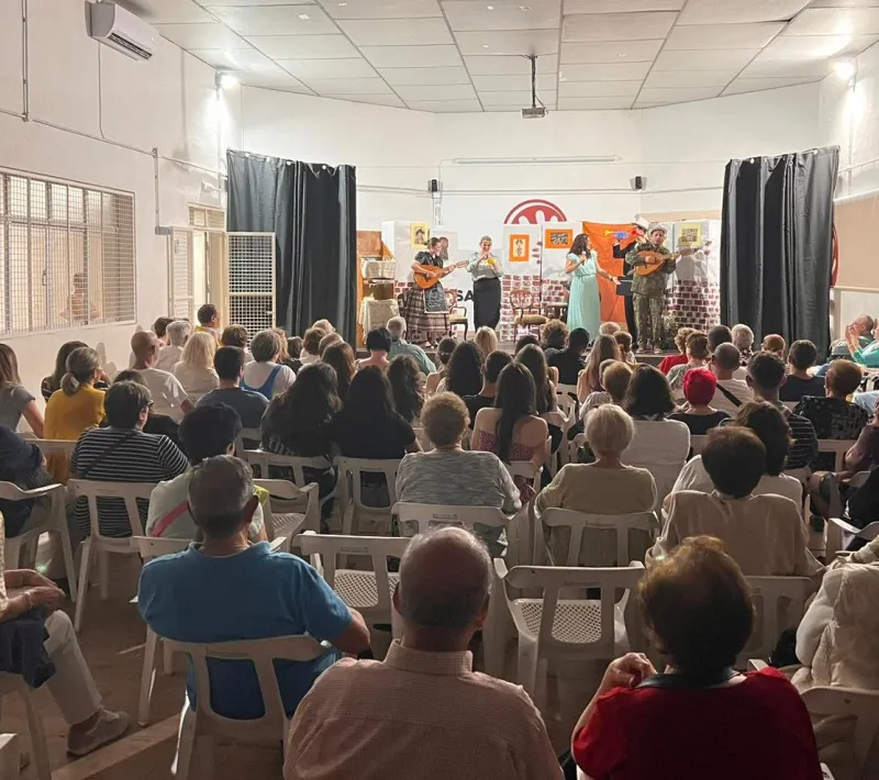Cena del hambre de la comarcal de Manos Unidas Valencia en Canals.