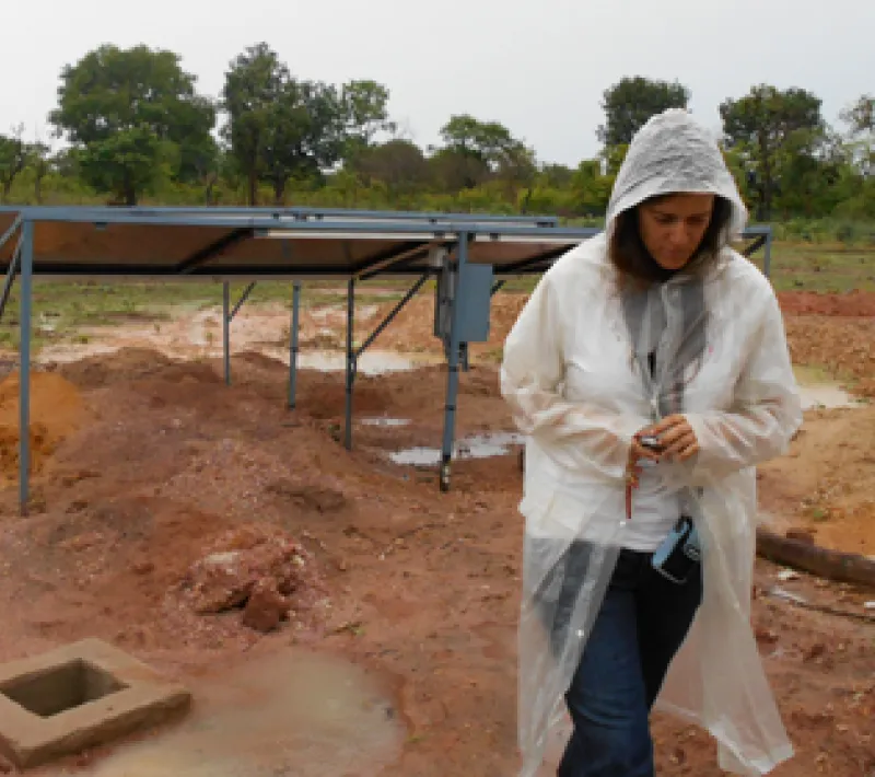 Alejandra Escalada, expatriada desde 2015 en Senegal