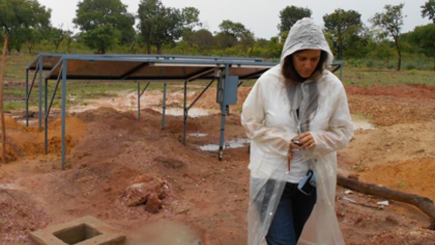 Alejandra Escalada, expatriada desde 2015 en Senegal