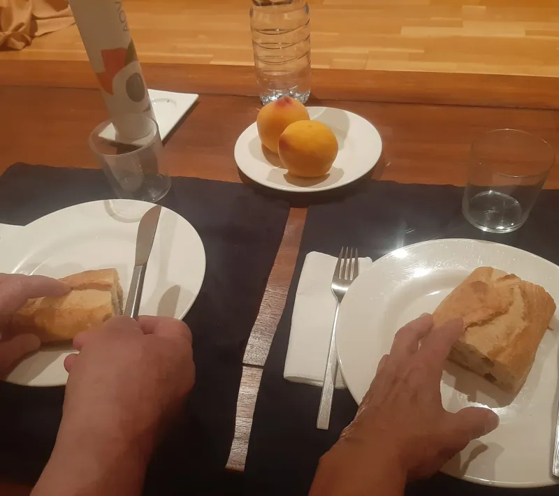 Foios. Cena del Hambre Virtual de Manos Unidas Valencia