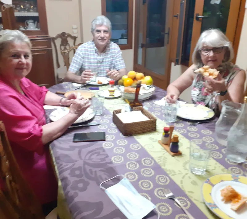Foios. Cena del Hambre Virtual de Manos Unidas Valencia
