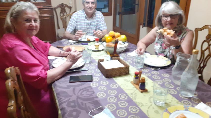 Foios. Cena del Hambre Virtual de Manos Unidas Valencia