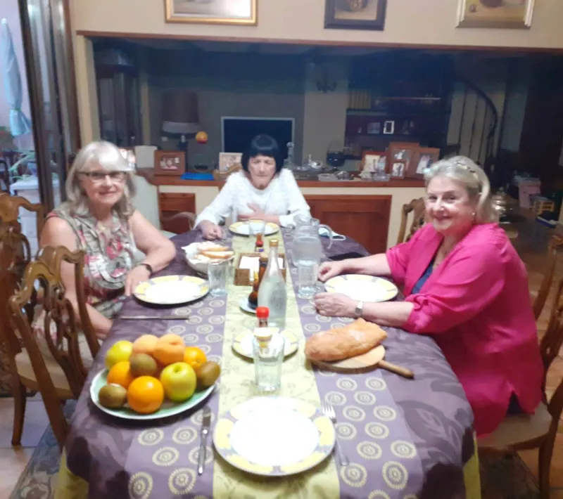 Foios. Cena del Hambre Virtual de Manos Unidas Valencia