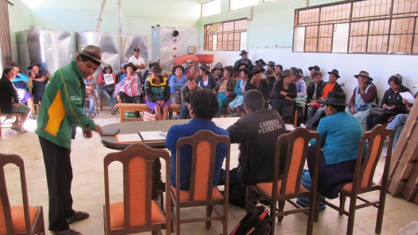 Asamblea de una organización