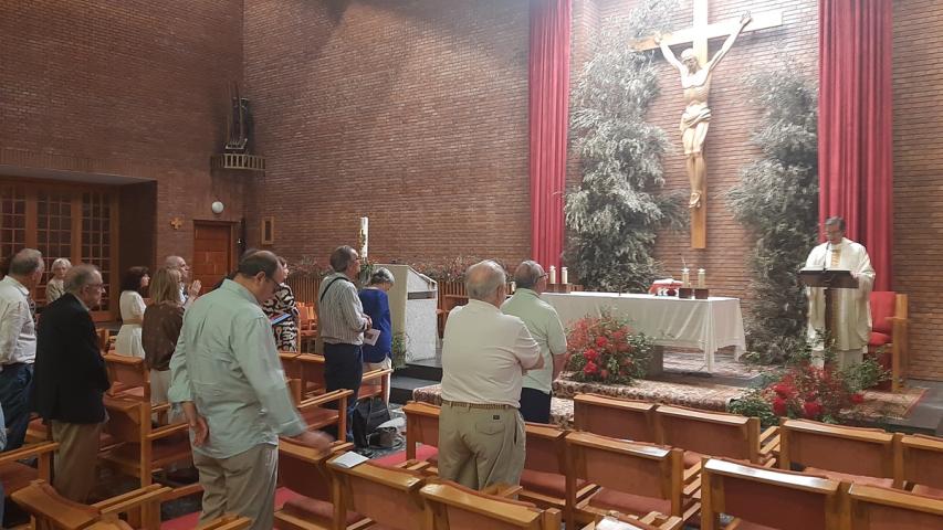 Asamblea Diocesana 2025 de Manos Unidas Madrid. Misa en San Juan Crisóstomo