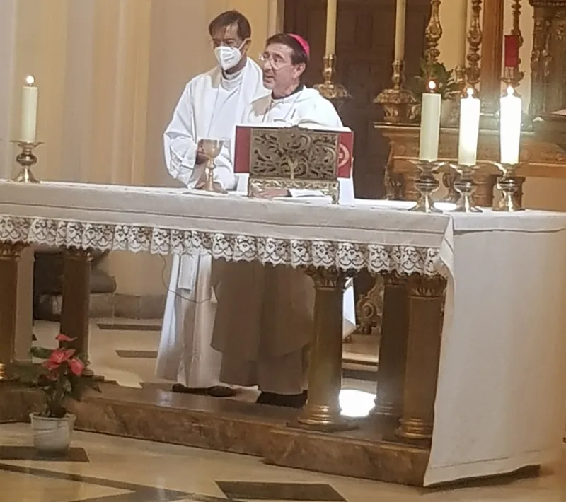 Asamblea Diocesana 2021 de Manos Unidas Madrid, Misa en San Martin