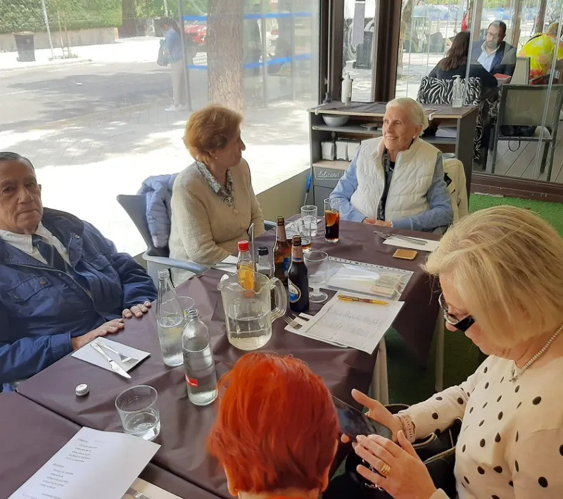 Comida de la Asamblea Diocesana 2023 de Manos Unidas Madrid