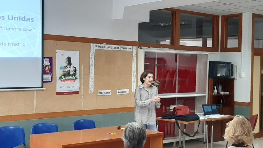 Charla de SSCC en la Asamblea Diocesana 2023 de Manos Unidas Madrid