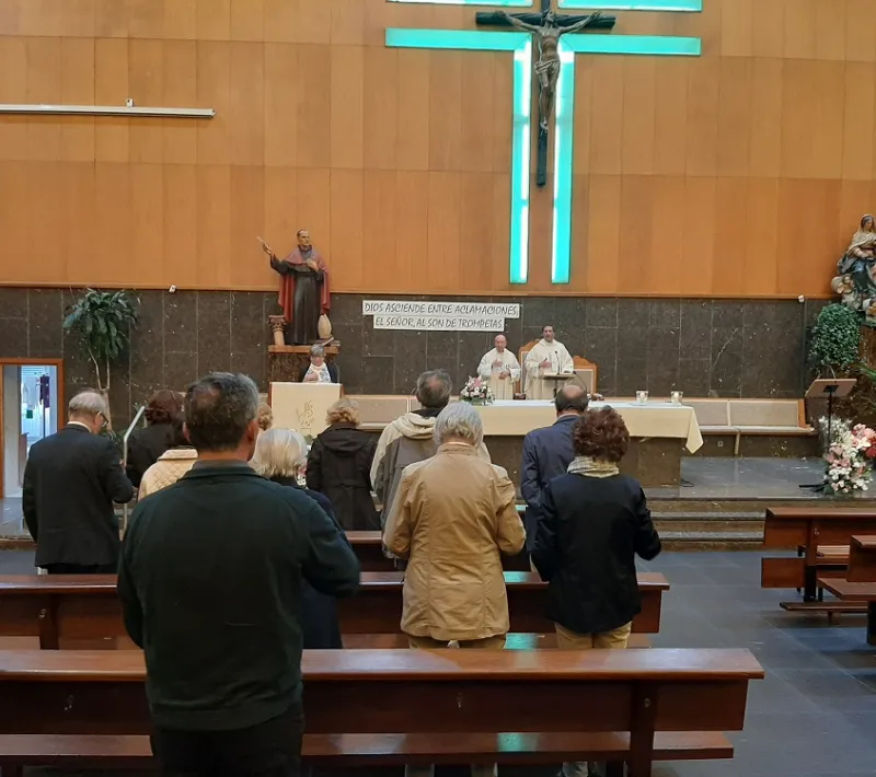 Eucaristía en la Asamblea Diocesana 2023 de Manos Unidas Madrid