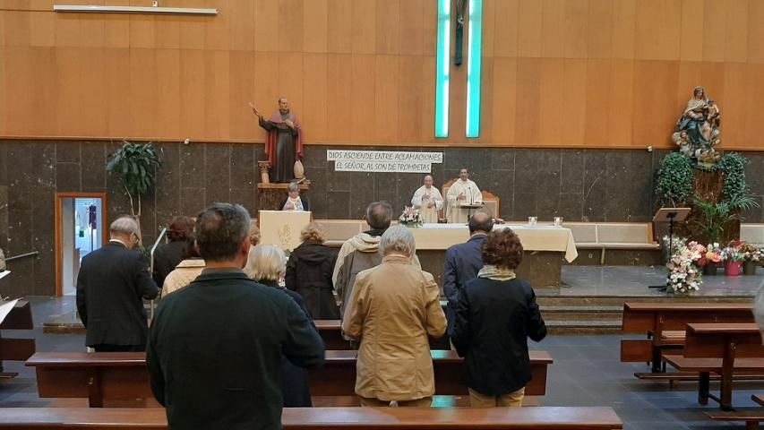 Eucaristía en la Asamblea Diocesana 2023 de Manos Unidas Madrid