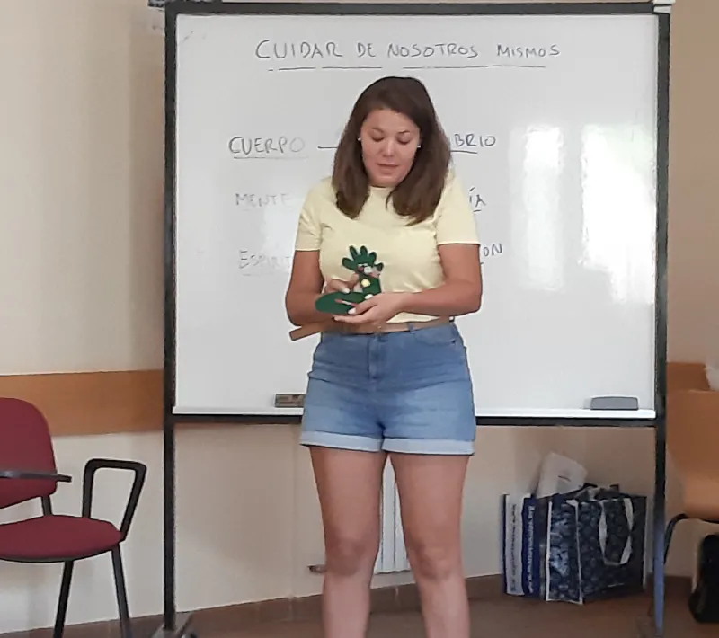 Momentos del I Campamento Intergeneracional "Manos que cuidan". Foto: Manos Unidas