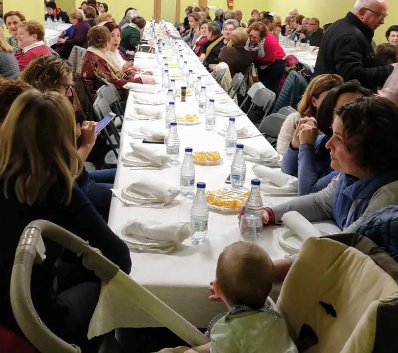 Cena del Hambre en la delegación comarcal de Manos Unidas de Alfara del Patriarca.