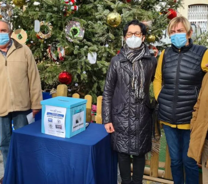 Sorteo Solidario en la comarcal de Benissa de Manos Unidas Valencia.