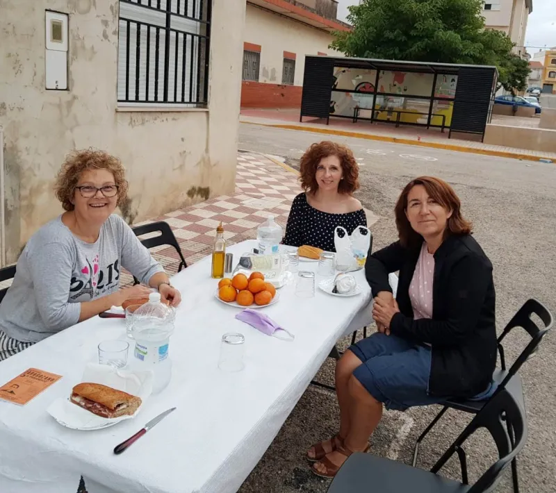 Benicull. Cena del Hambre Virtual de Manos Unidas Valencia