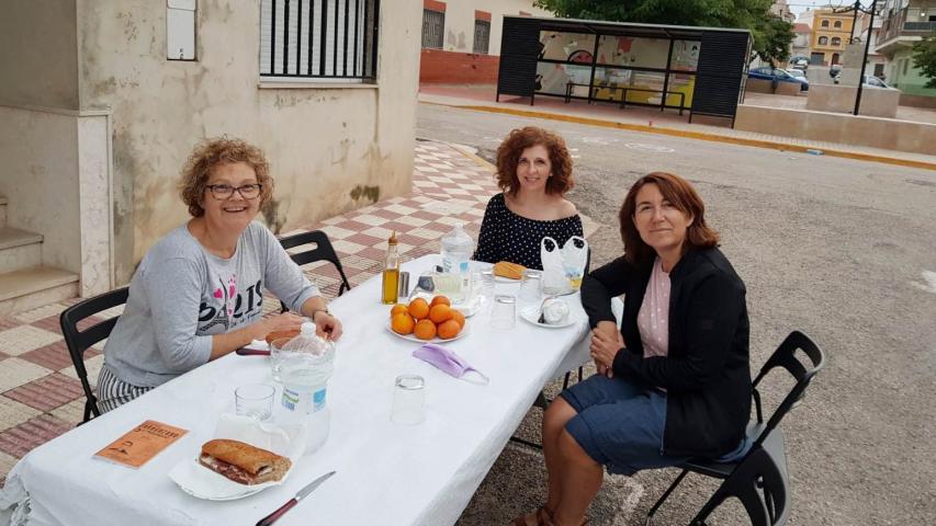 Benicull. Cena del Hambre Virtual de Manos Unidas Valencia