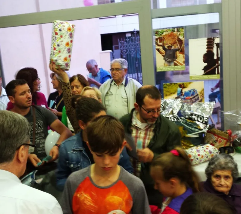 Merienda Solidaria en la Iglesia de Santa María del Mar de Salou