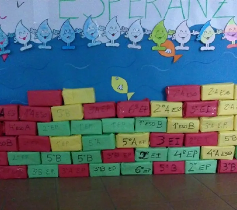 bloques para la presa