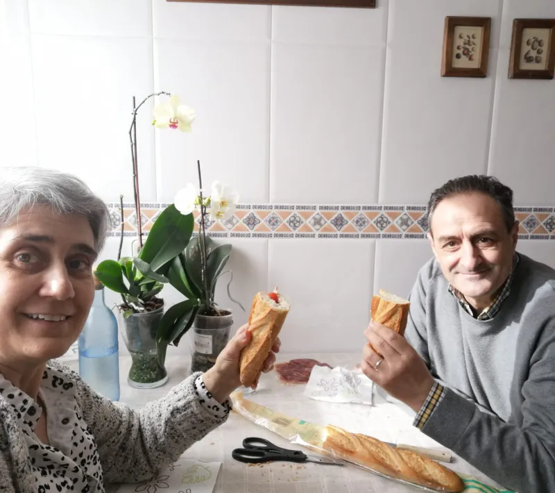 Bocata en familia