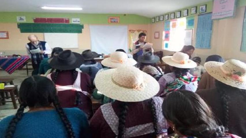 Mejora de calidad de vida de familias de la Serranía del Iñao (Bolivia)