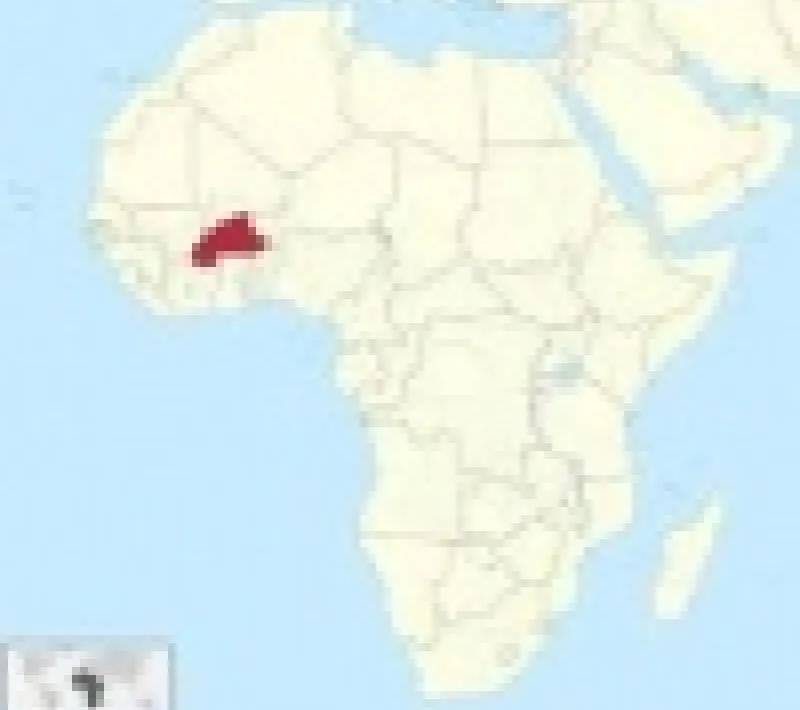 burkina f mapa