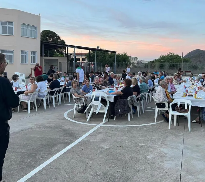 Cena del hambre de la comarcal de Manos Unidas Valencia en Canals.