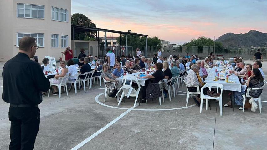 Cena del hambre de la comarcal de Manos Unidas Valencia en Canals.