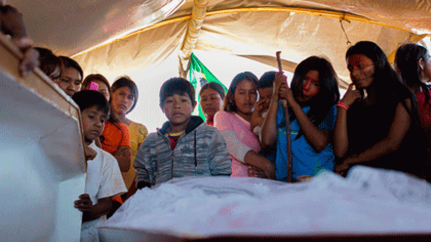 La lucha en defensa del territorio de los indígenas guaraní-kaiowá