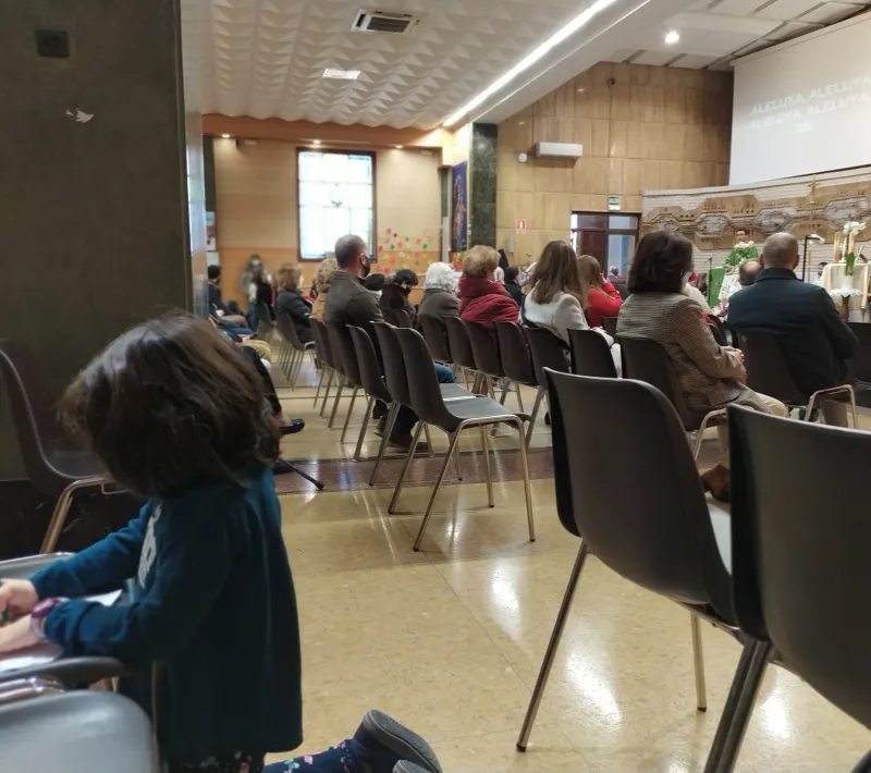 Campaña de Manos Unidas 2021 en la parroquia de María Auxiliadora de Madrid