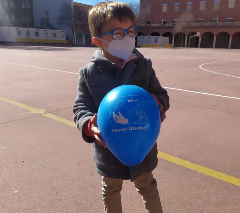 Campaña de Manos Unidas 2021 en la parroquia de María Auxiliadora de Madrid