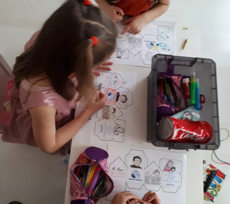 Campaña de Manos Unidas 2021 en la parroquia de María Auxiliadora de Madrid