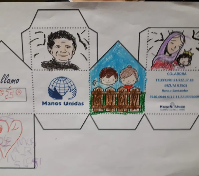 Campaña de Manos Unidas 2021 en la parroquia de María Auxiliadora de Madrid