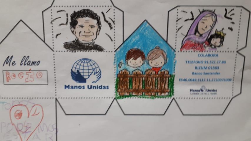 Campaña de Manos Unidas 2021 en la parroquia de María Auxiliadora de Madrid