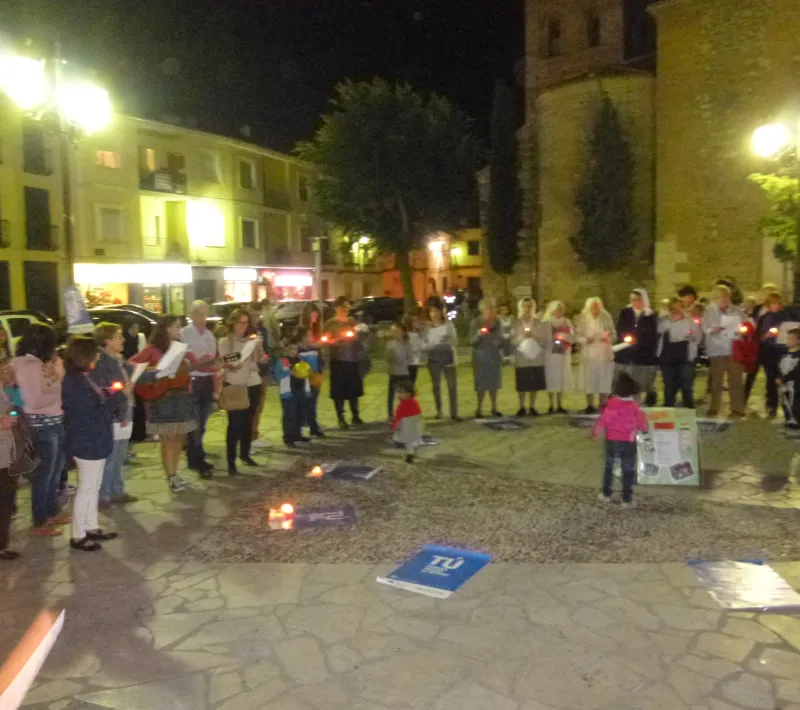 canto himno alegria 24 horas que mueven el mundo 7w