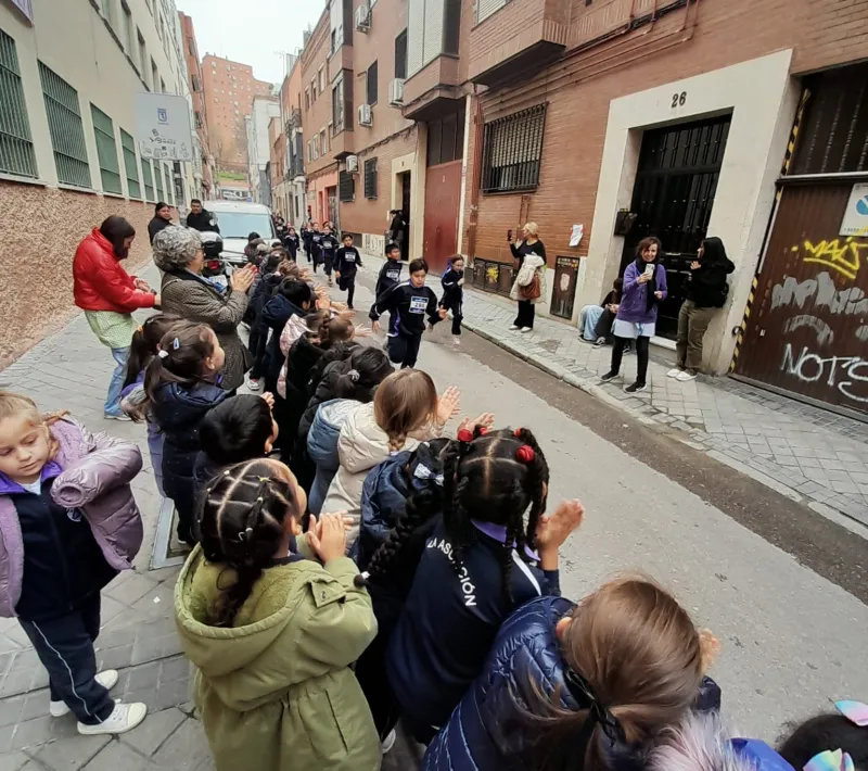 Carrera solidaria en el colegio Asunción de Vallecas a favor de Manos Unidas 2026